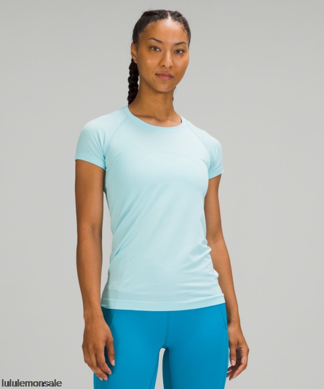 Lululemon Damen DELULU153 | Swiftly Tech Kurzarmshirt 20 Icing Blue